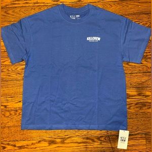 KILL CREW MEN’S TEE - S: SMALL C: BLUE